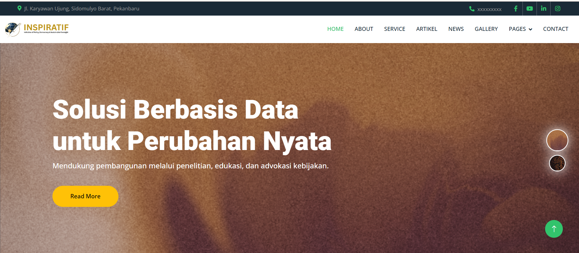 Inspiratif Digital Platform & Content Management System (CMS)