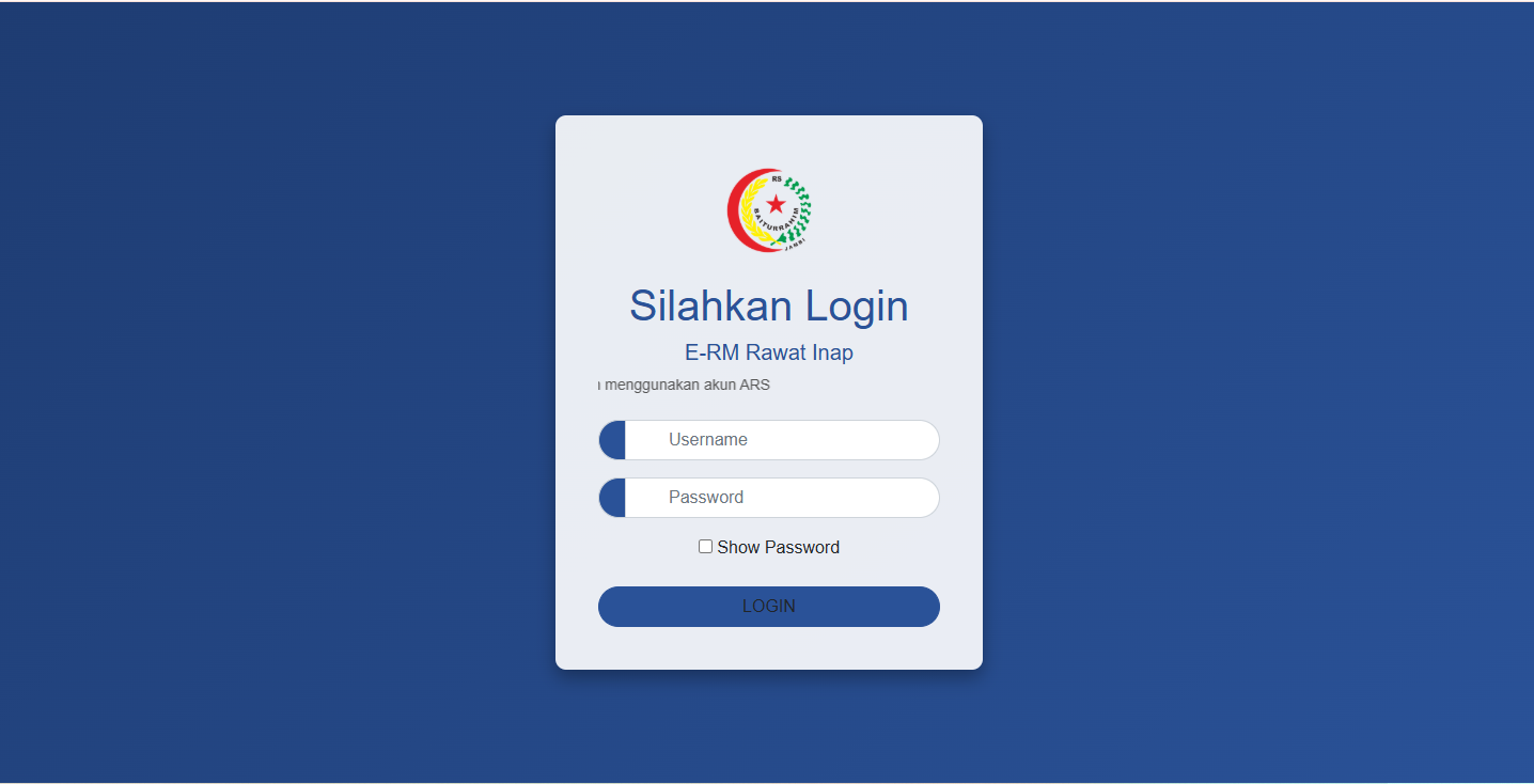 Electronic Medical Record (E-RM) Rawat Inap